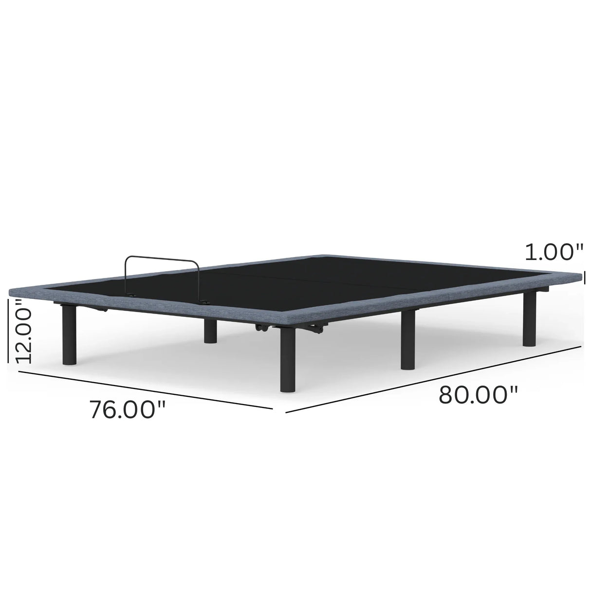 King Adjustable Bed Base With Dual 3-Level Massage - Omega Lifestyles