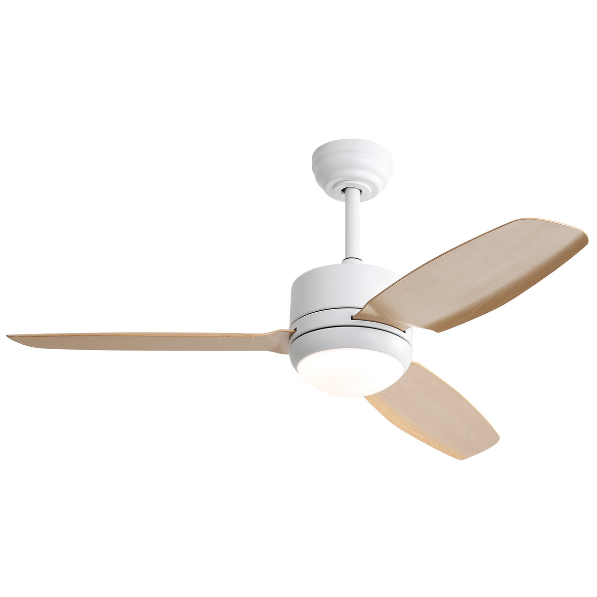 46-Inch Modern Ceiling Fan With Remote Control Light