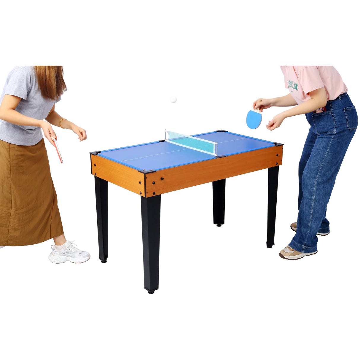 5-In-1 Multi-Game Table With Billiards Foosball Basketball - Omega Lifestyles