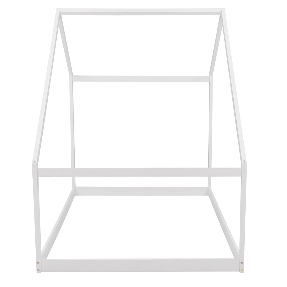 Full Size Solid Wood White House Bed Frame - Omega Lifestyles