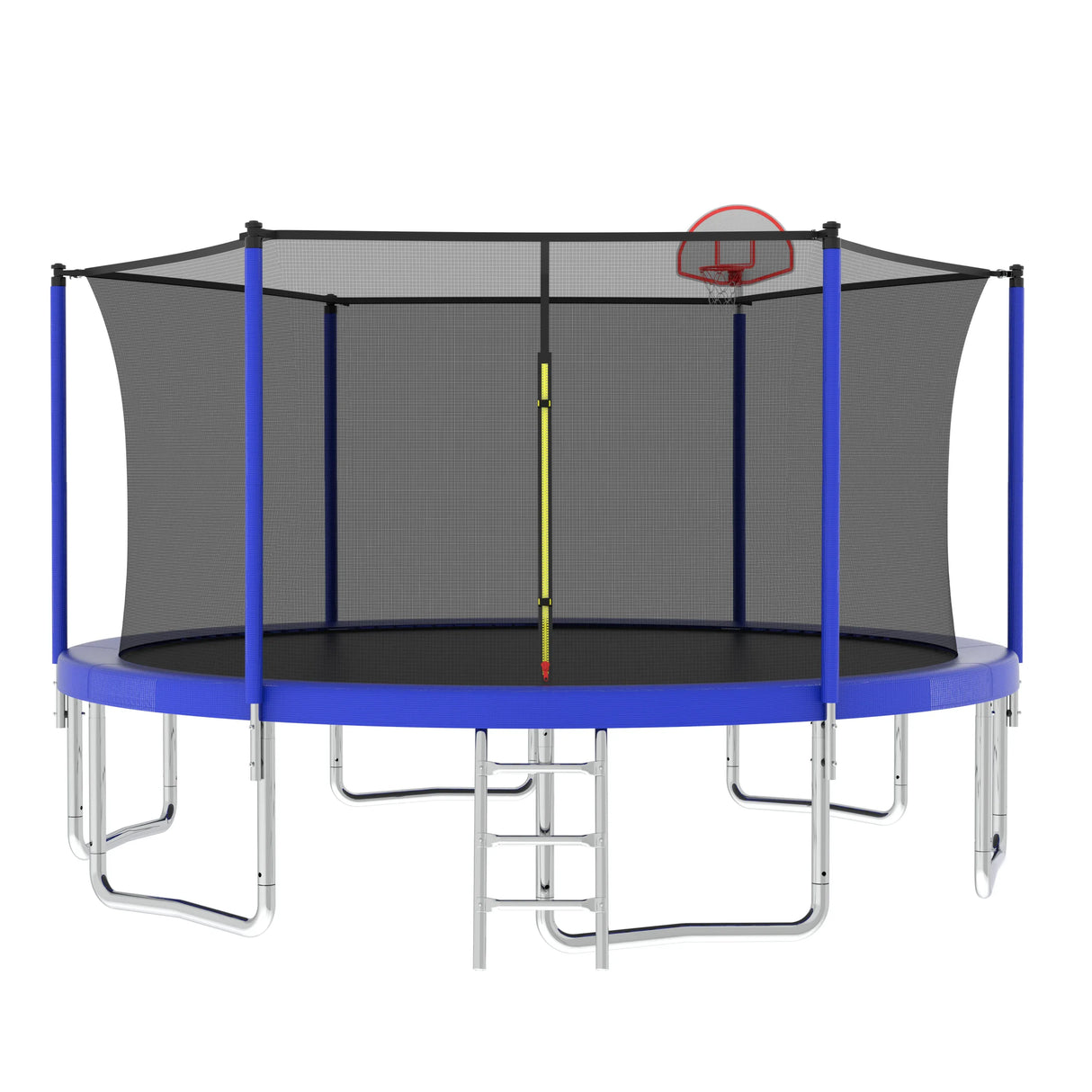 14FT Outdoor Kids Trampoline With Safety Enclosure Net - Omega Lifestyles