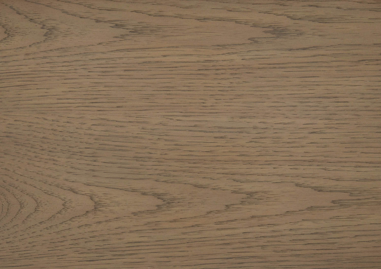 Contemporary Light Brown Wood Upholstered LED Bed Frame - Omega Lifestyles