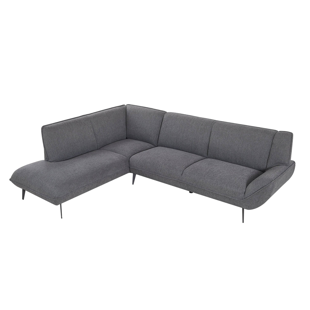 Large Soft Combination Sofa With Two-Tone Fabric - Omega Lifestyles