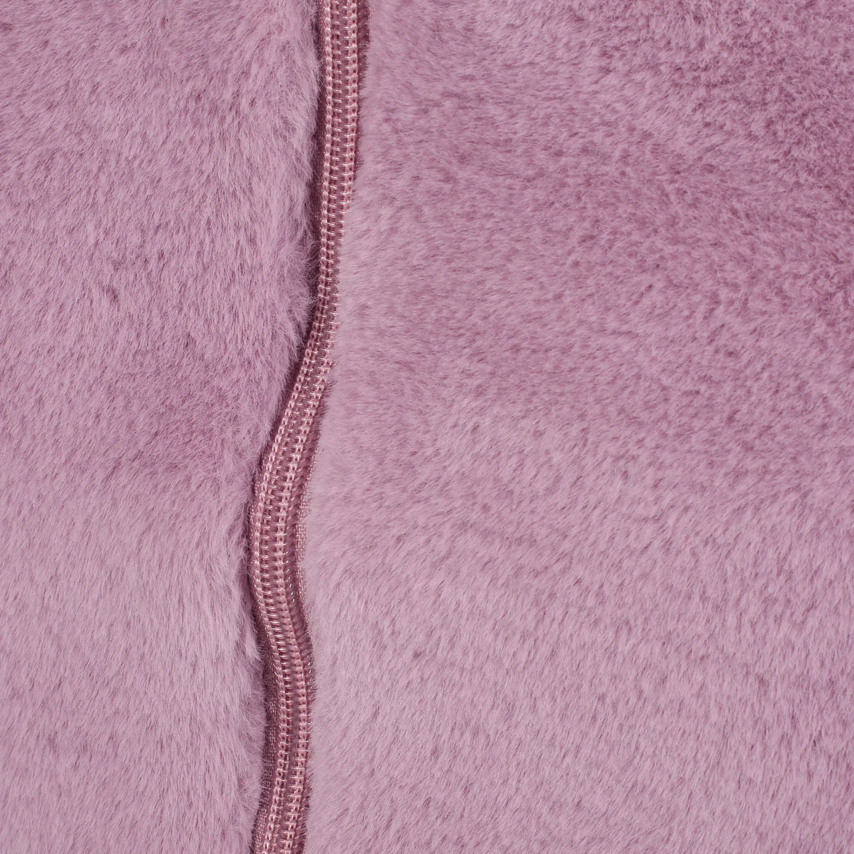 Lavender Faux Fur Foam Filled Rounded Bean Bag Chair - Omega Lifestyles