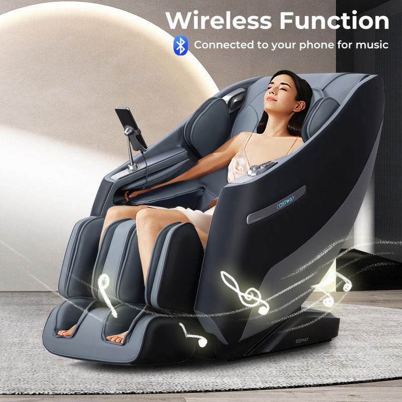 Relaxation 29-Full Body Massage Chair with Waist Heating & Airbag Massage