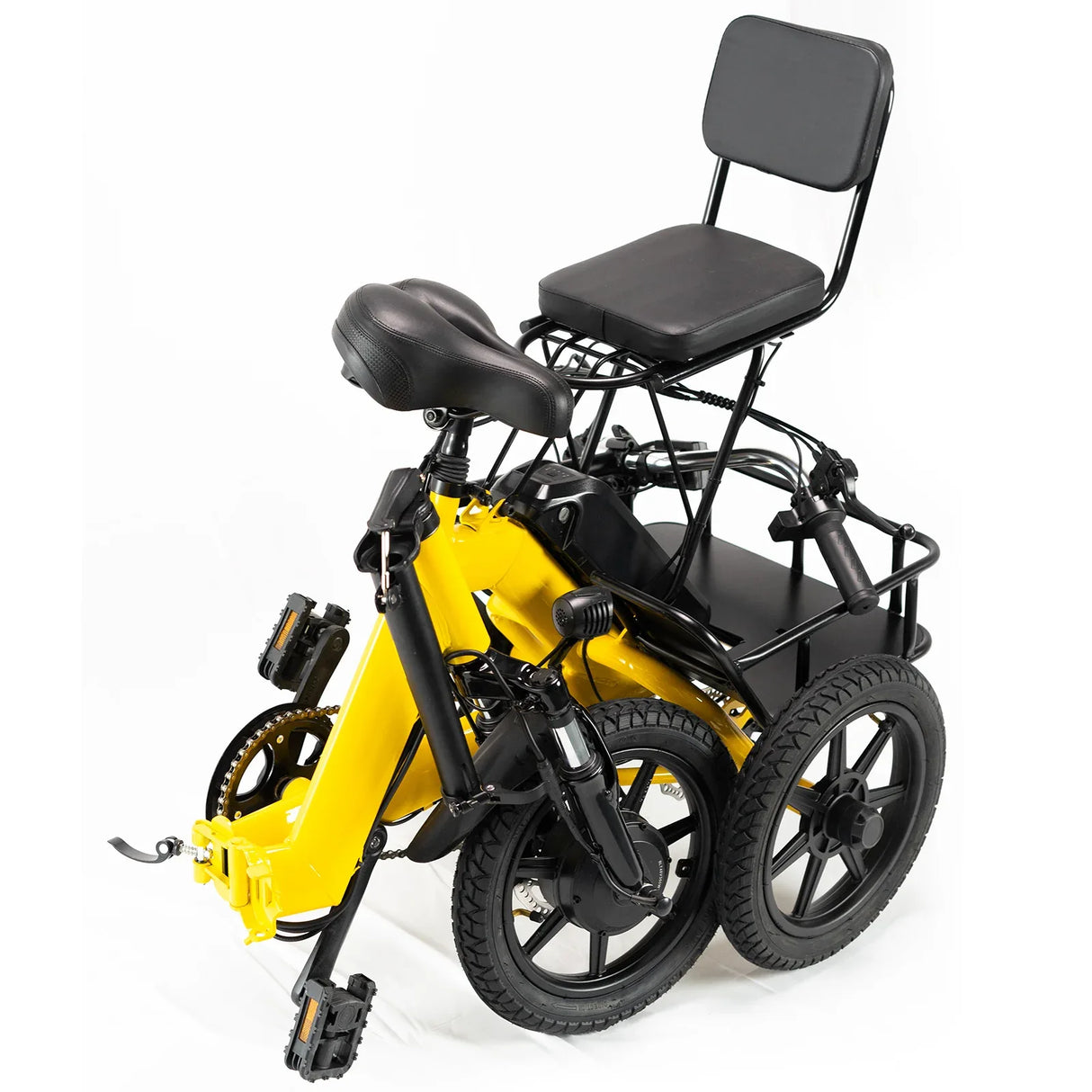 Foldable 350W Electric Adult Two-Seat Tricycle - Omega Lifestyles