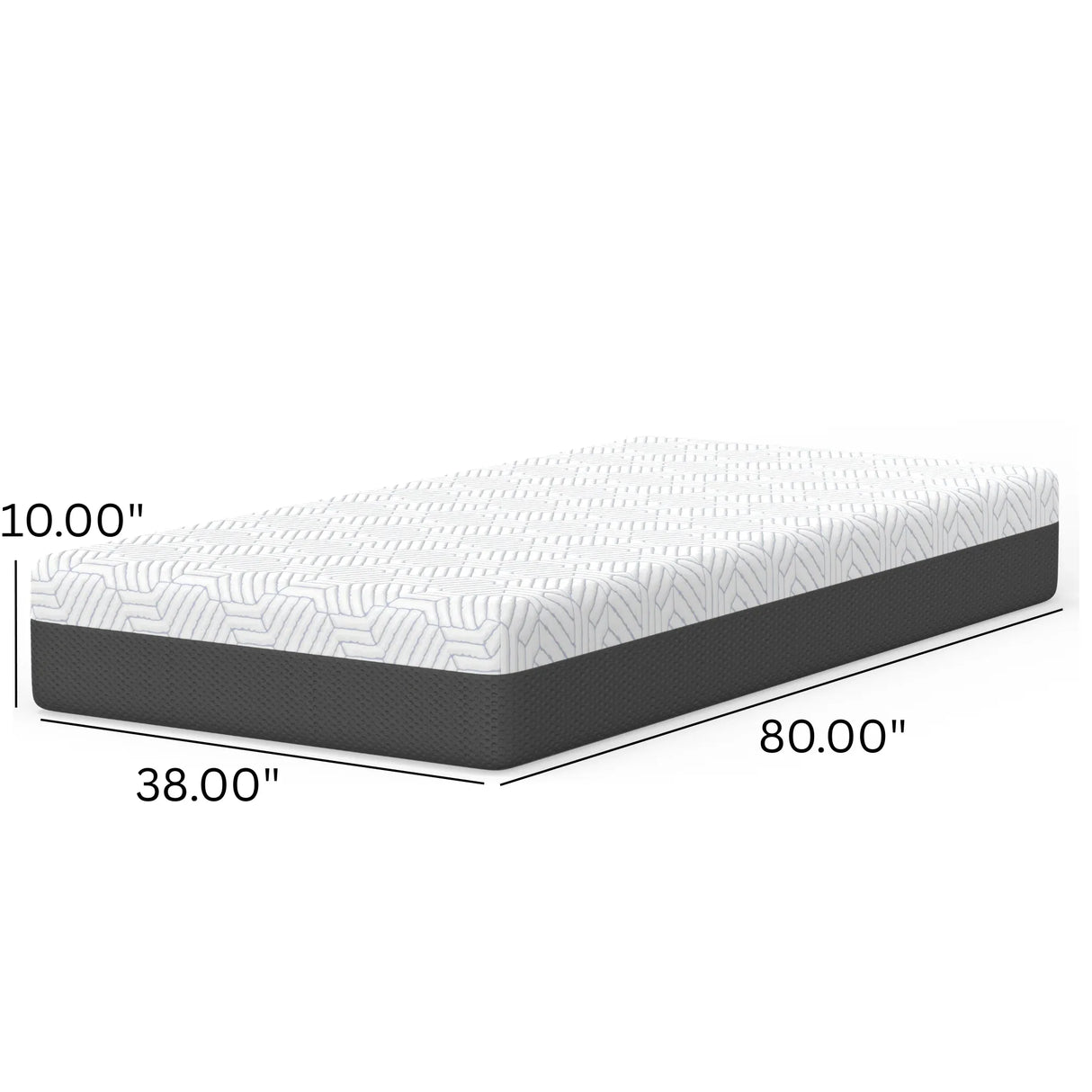 Medium 10-Inch Phase Change Cooling Foam Twin XL Mattress - Omega Lifestyles