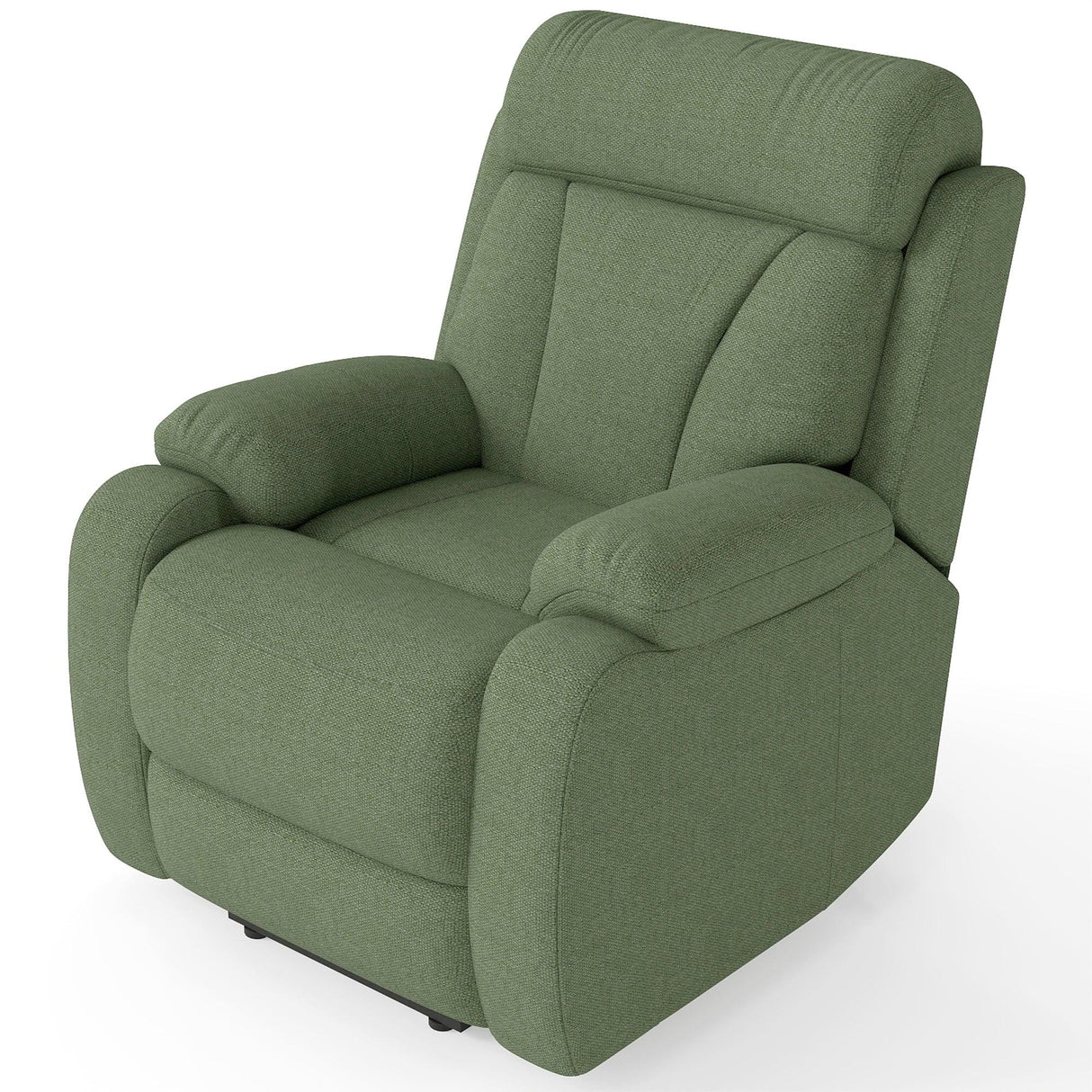 Power Lift Recliner Medium-Soft Snowflake Velvet Chair - Omega Lifestyles