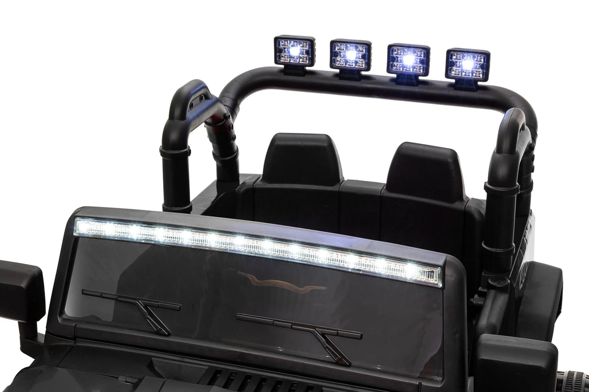 2-Seater 24V Ride-On Toy Truck With Remote Control - Omega Lifestyles