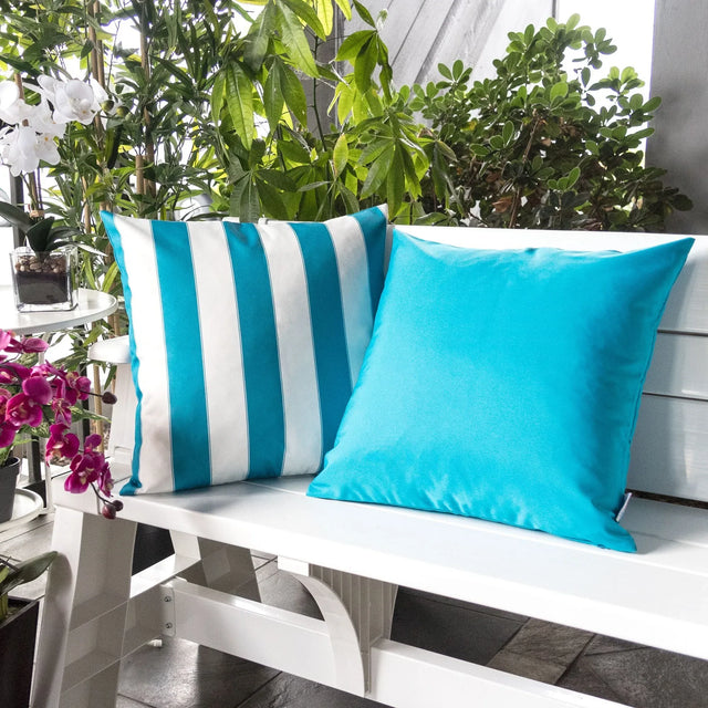 Outdoor Weather-Resistant 20x20 Solarium Polyester Pillow - Omega Lifestyles