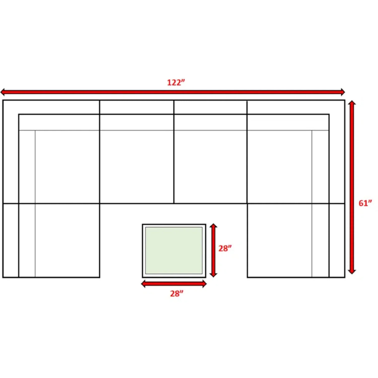 All-Weather Wicker 7-Piece 6-Person Outdoor Sofa Set - Omega Lifestyles