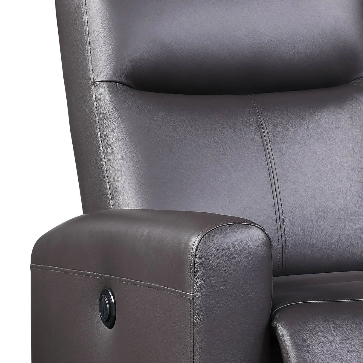Top Grain Leather Match Power Motion Recliner - Omega Lifestyles