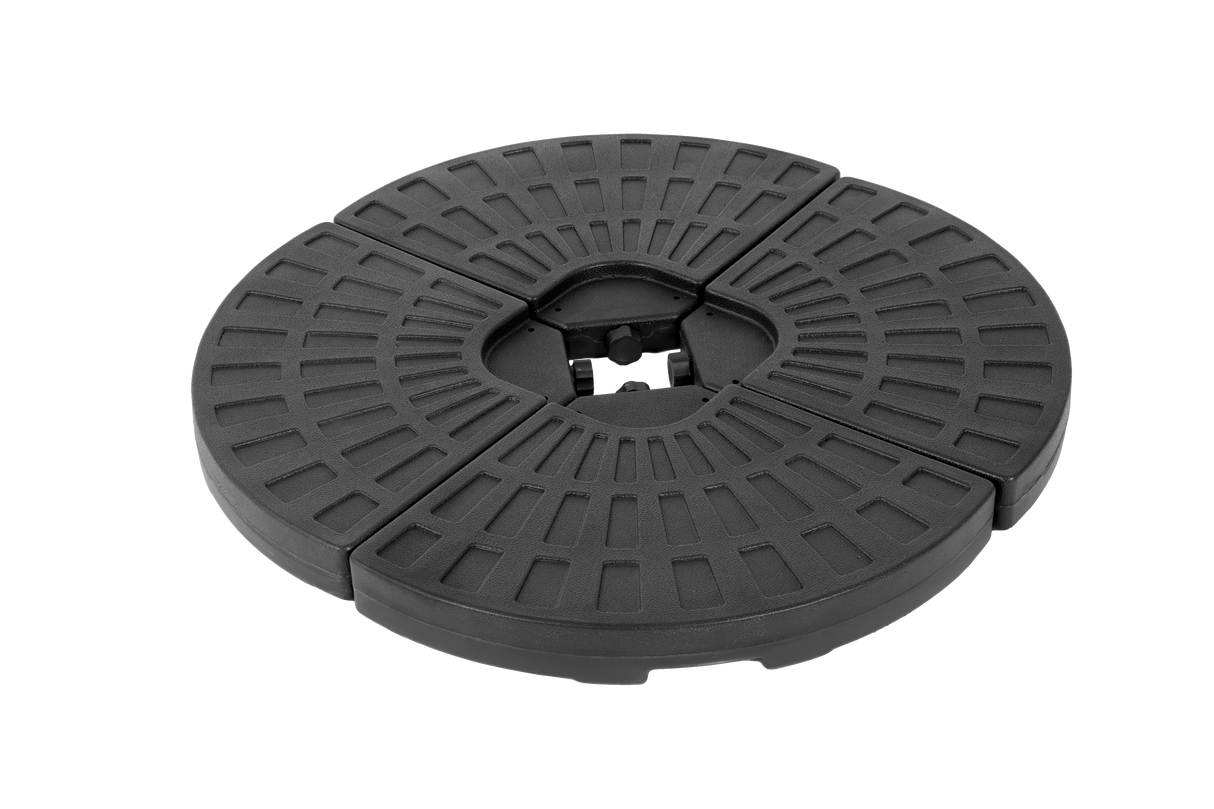 Heavy Duty Plastic Fillable Cantilever Umbrella Base