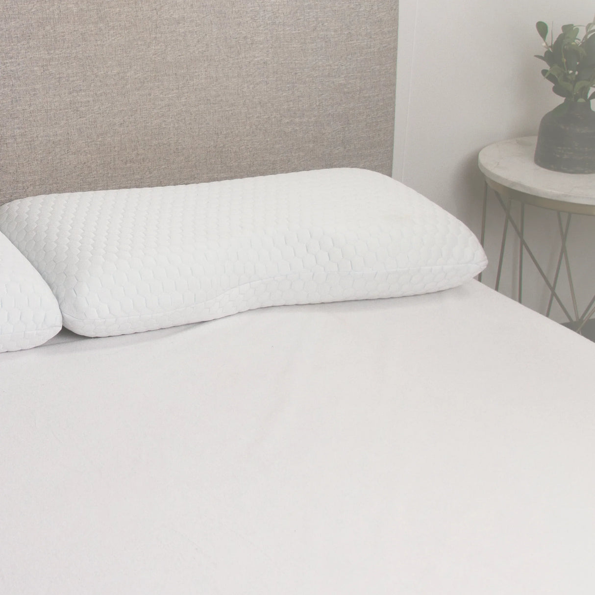 Cooling Gel-Infused Memory Foam Curve Pillow - Omega Lifestyles