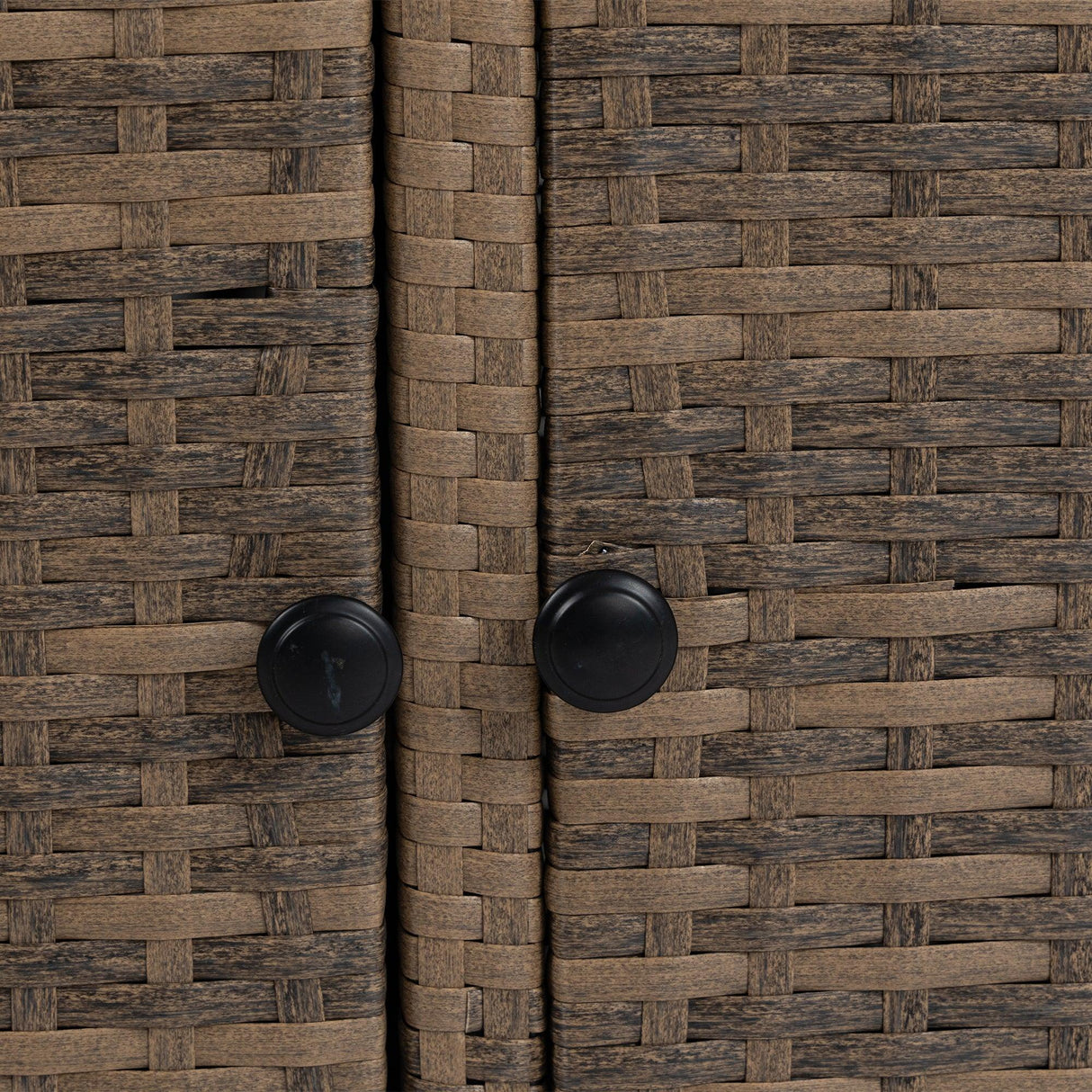 Outdoor Wicker Bar Cart With Glass Top And Wheels - Omega Lifestyles