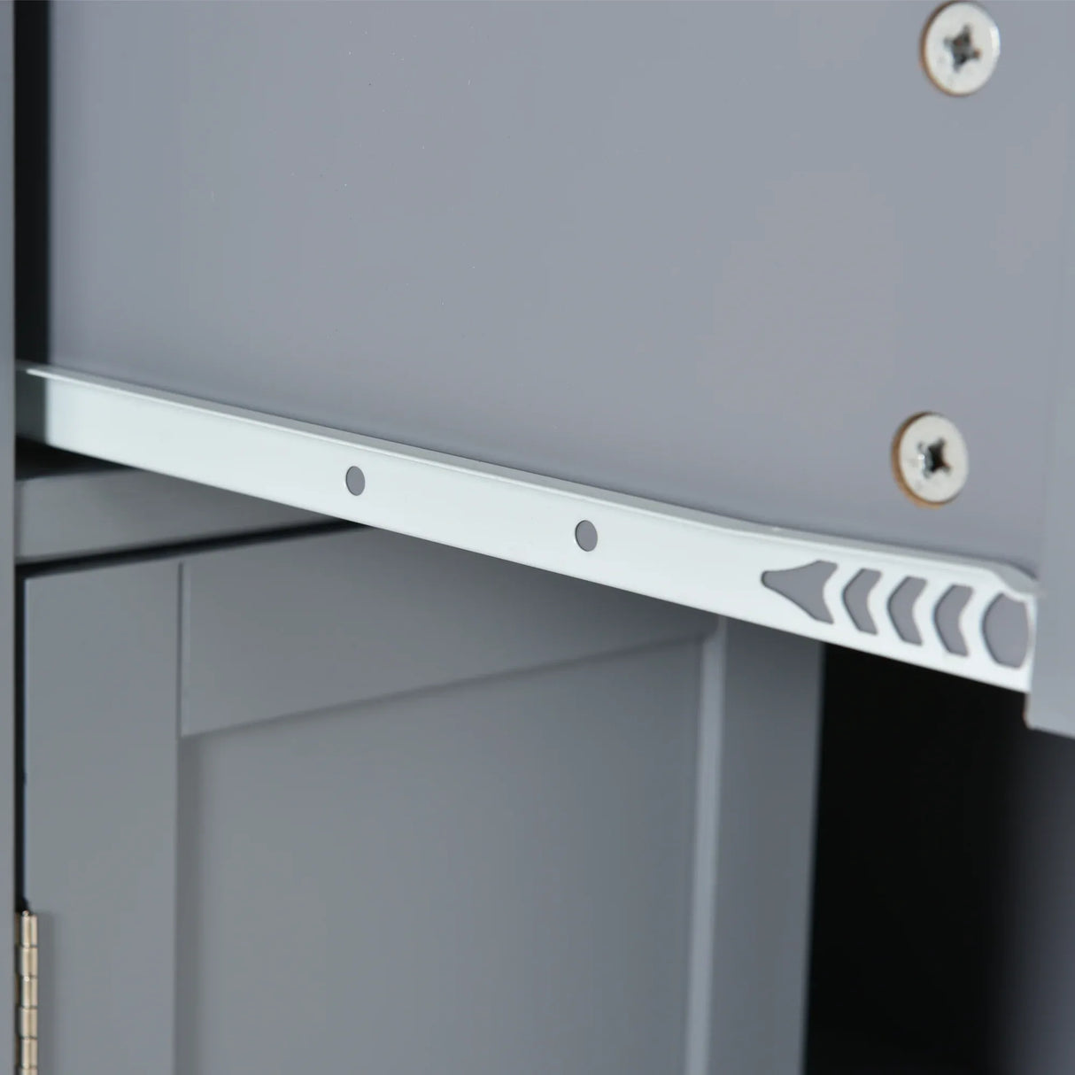 Kitchen Island Cart Solid Wood Top Four Door Cabinet - Omega Lifestyles