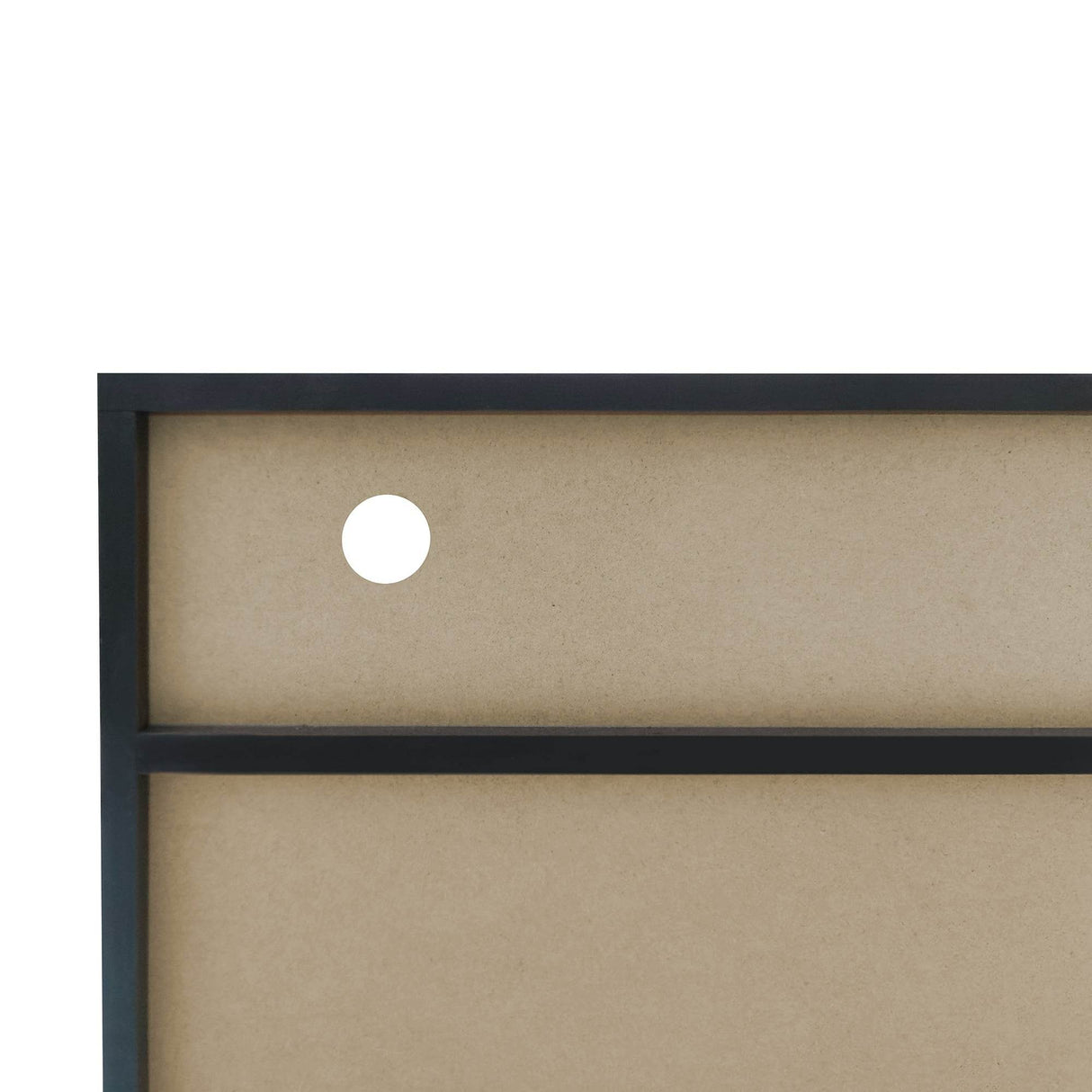 Modern Black Particle Board TV Stand With LED Lighting - Sleep Galleria