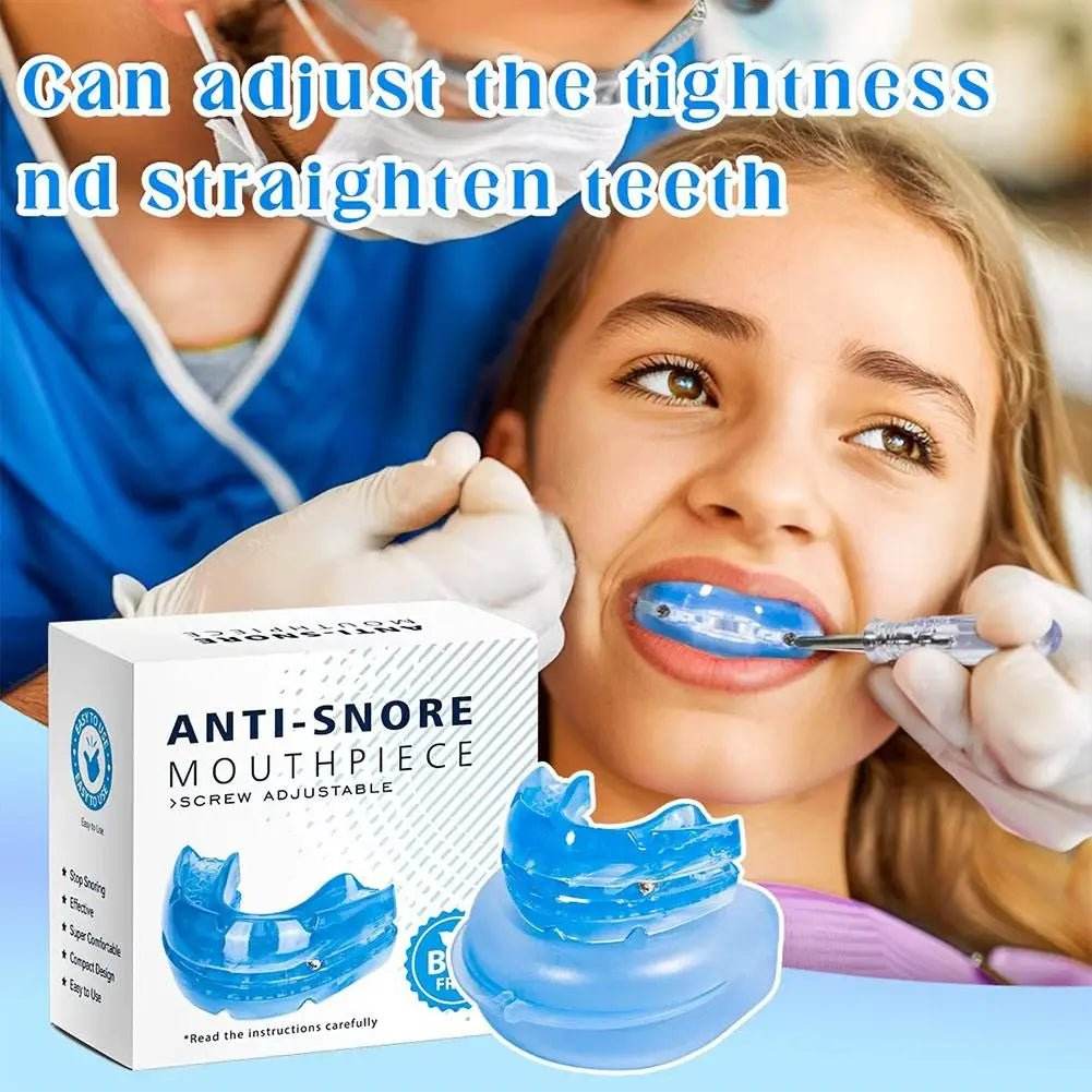 Adjustable Comfortable Anti-Snoring Mouth Guard Appliance - Sleep Galleria