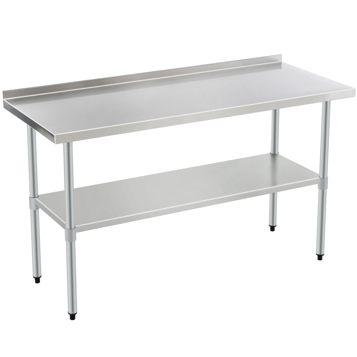 Stainless Steel 24x60 Inch Adjustable Prep Table