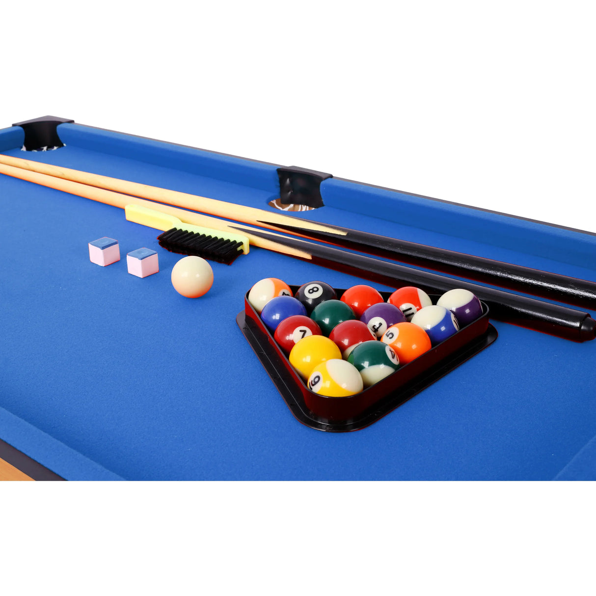 5-In-1 Multi-Game Table With Billiards Foosball Basketball - Omega Lifestyles