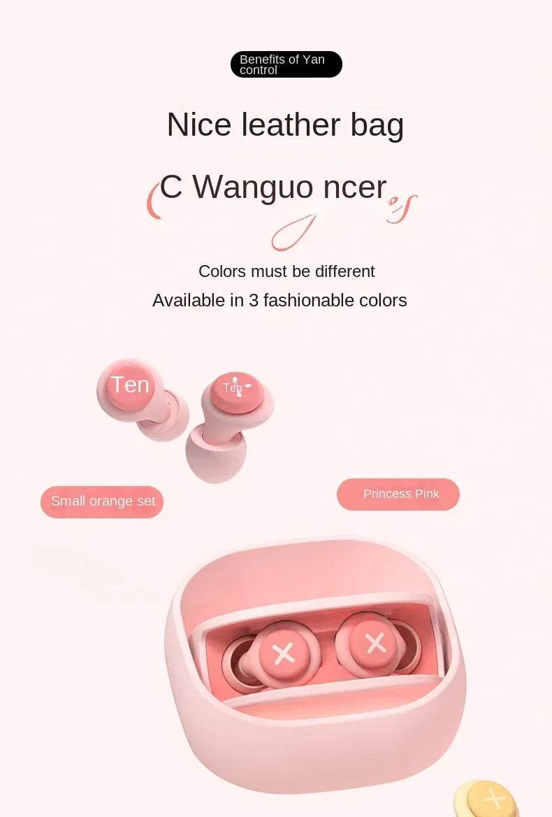 Pair Of Soft Silicone Noise Reduction Sleep Earplugs - Sleep Galleria