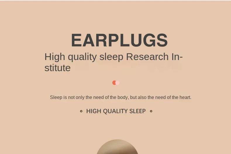 Pair Of Soft Silicone Noise Reduction Sleep Earplugs - Sleep Galleria
