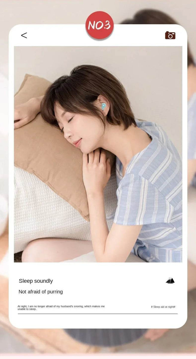 Pair Of Soft Silicone Noise Reduction Sleep Earplugs - Sleep Galleria