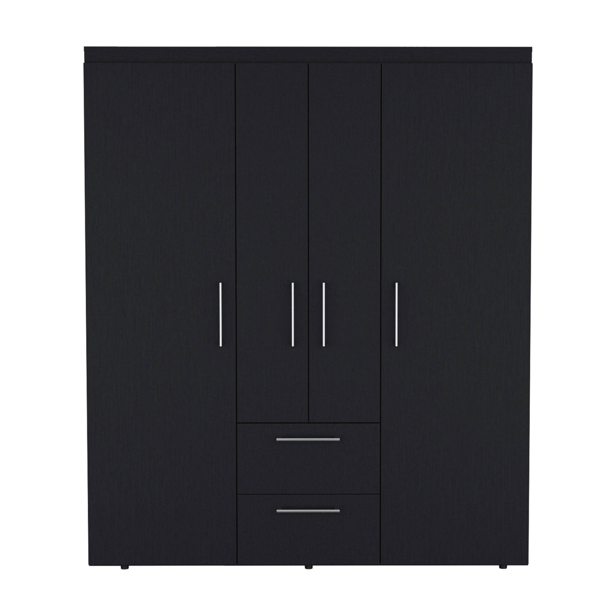 Modern Multi-Section Bedroom Wardrobe With Drawers - Omega Lifestyles