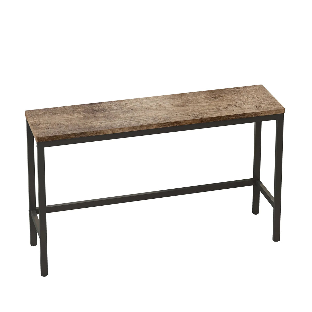 Modern Long Dining Table Set With 3 Stools - Omega Lifestyles