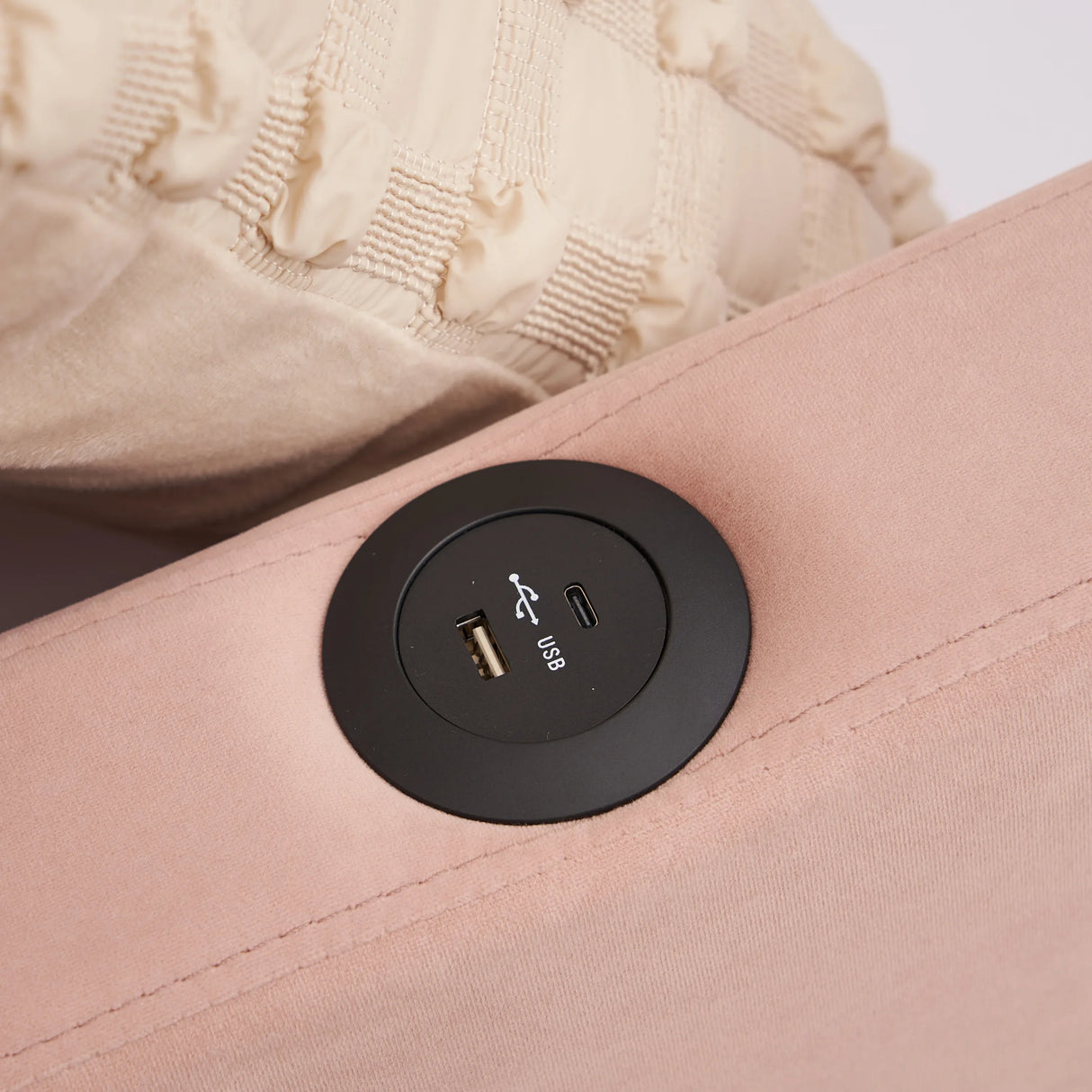 Twin Velvet Upholstered Daybed Frame With Trundle - Omega Lifestyles