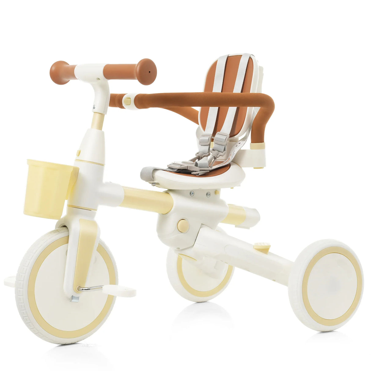 7-in-1 Multifunctional Aluminum Toddler Tricycle With Canopy - Omega Lifestyles