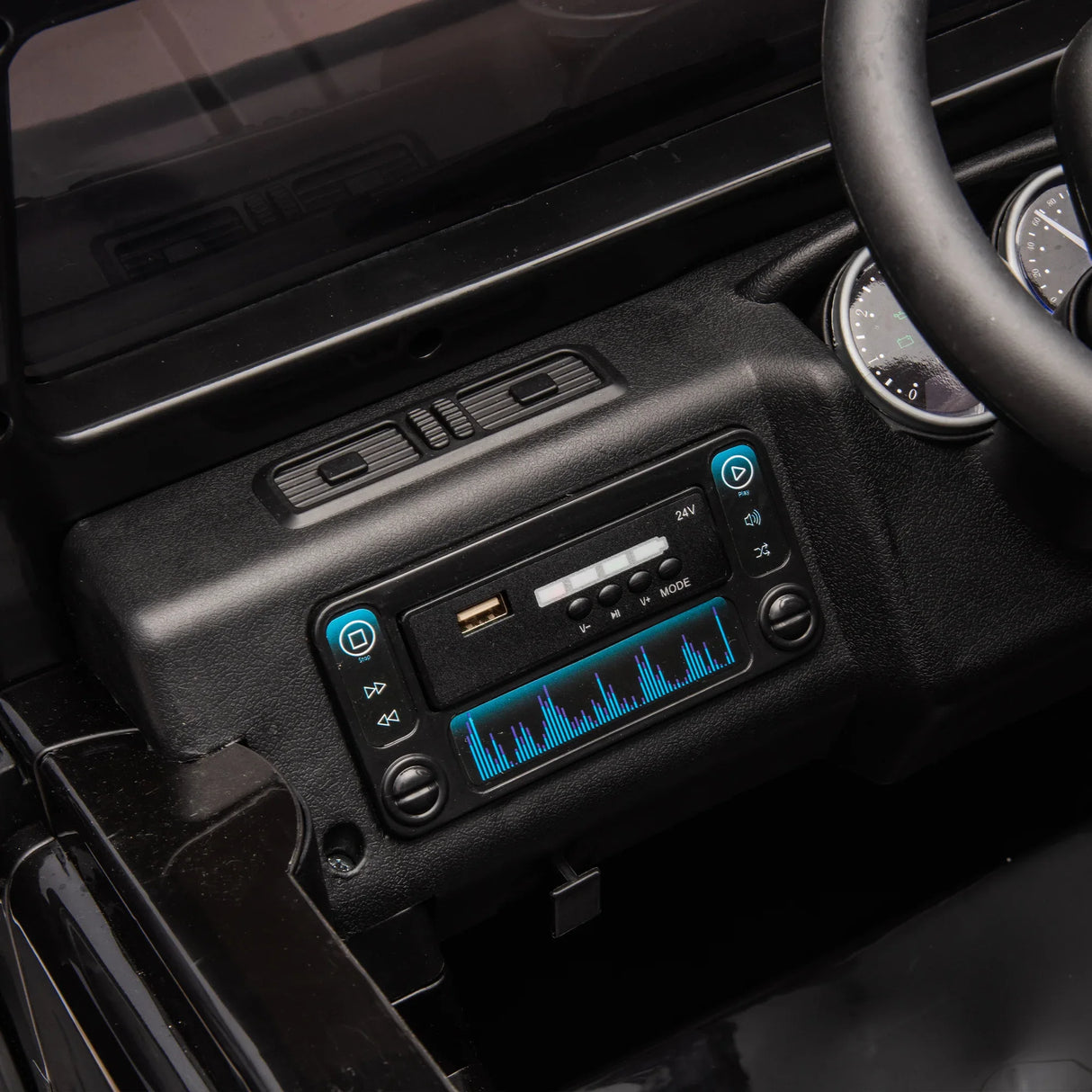 Licensed Land Rover Defender Volta 24V Kids Ride On Car - Omega Lifestyles