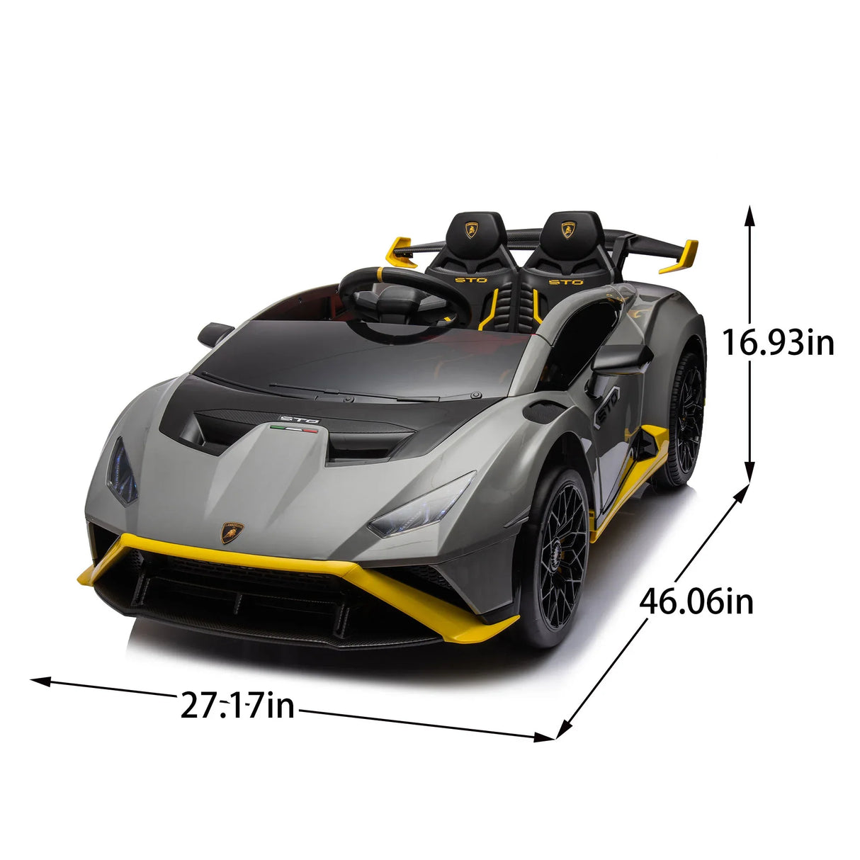 Licensed Lamborghini Kids Electric Ride-On Drift Car - Omega Lifestyles