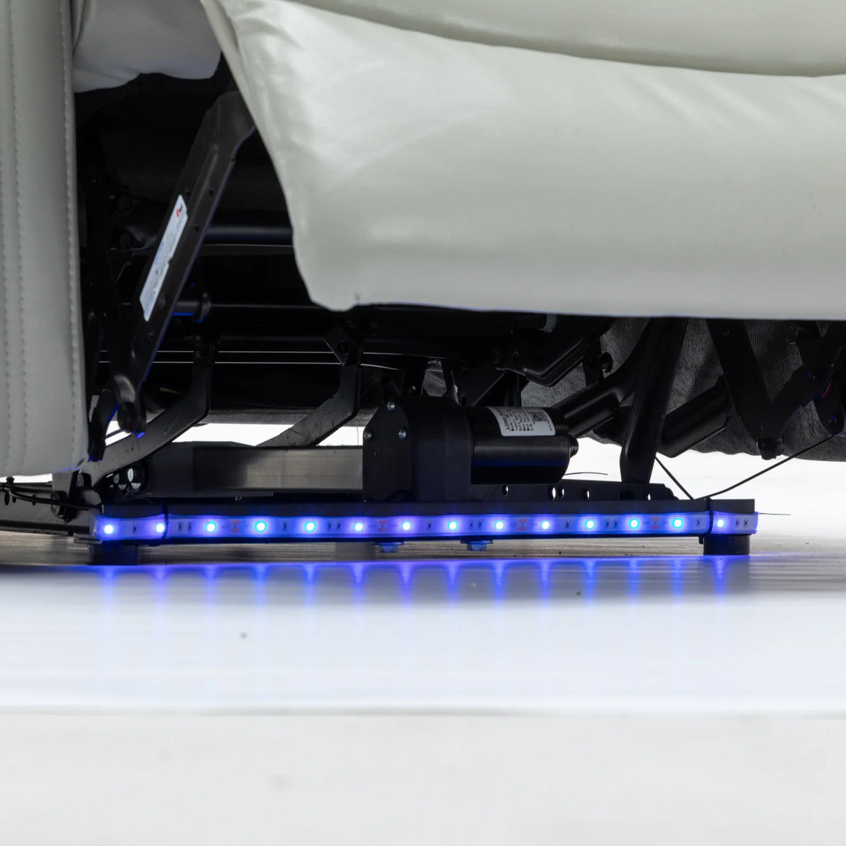 Modern PU Leather Power Recliner Chair With Bluetooth Speaker - Omega Lifestyles