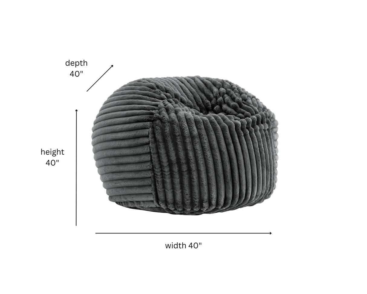 Memory Foam Poly Support 40-Inch Lounger - Omega Lifestyles