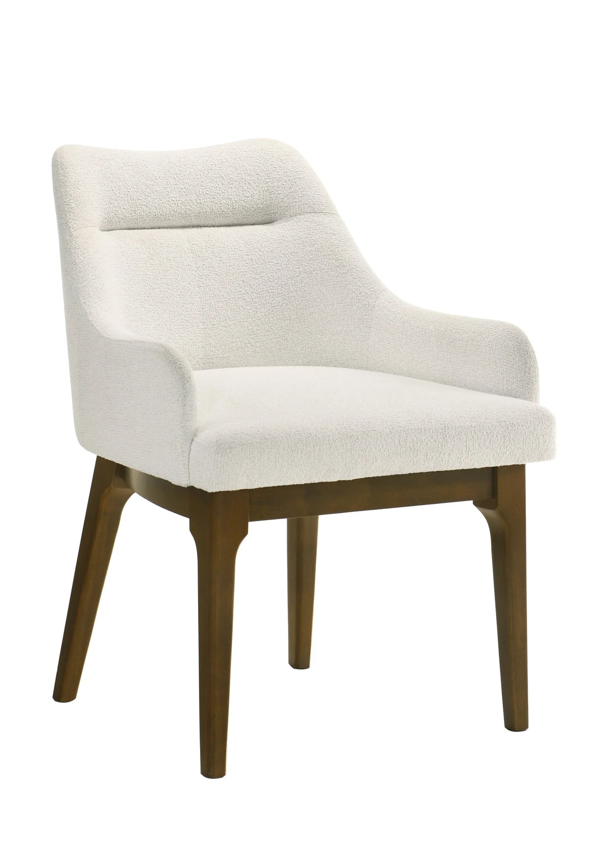 Set of 2 Chenille Padded Vintage Oak Side Chairs - Omega Lifestyles