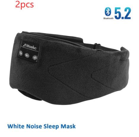 Bluetooth White Noise Sleep Mask With Stereo Sound - Sleep Galleria