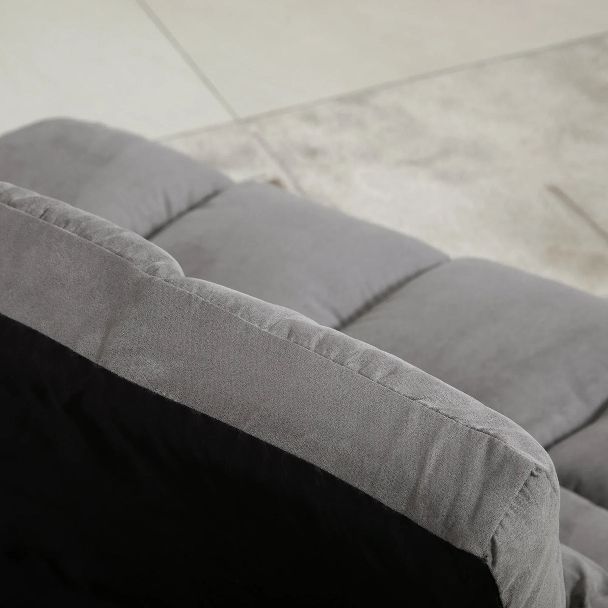 Convertible Floor Sofa Bed Chair With 2 Pillows - Omega Lifestyles