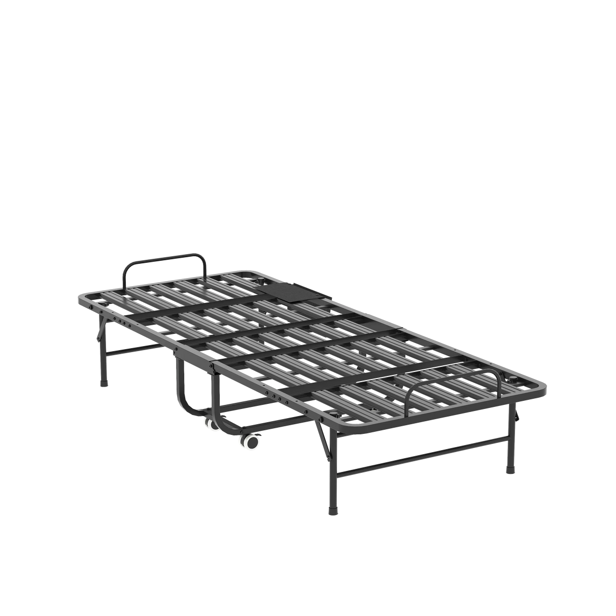 Twin Medium 5-Inch Memory Foam Folding Bed Frame - Omega Lifestyles