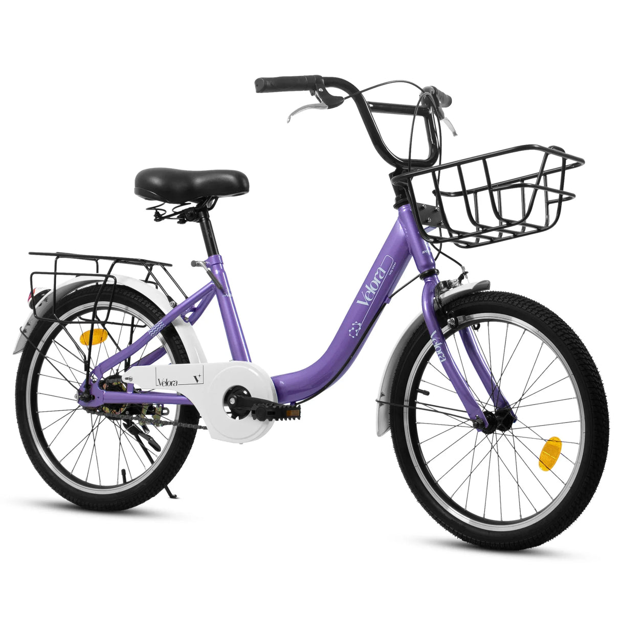 20-Inch Kids Steel Frame Single-Speed Bicycle With Brakes - Omega Lifestyles