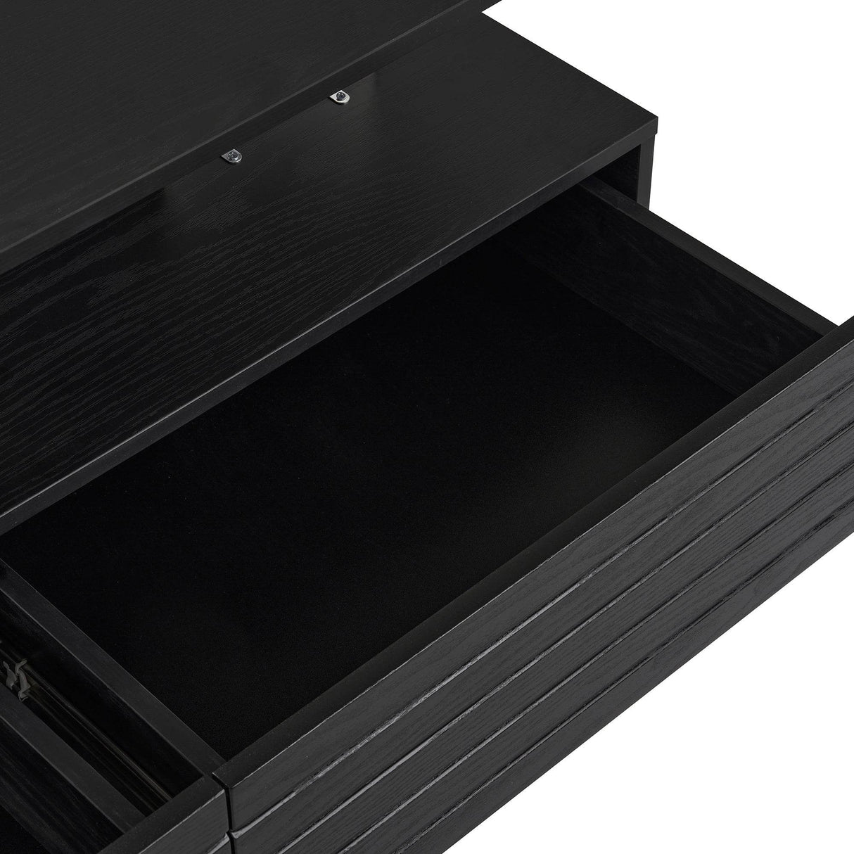 Modern Rectangular MDF Coffee Table With LED Lights - Sleep Galleria