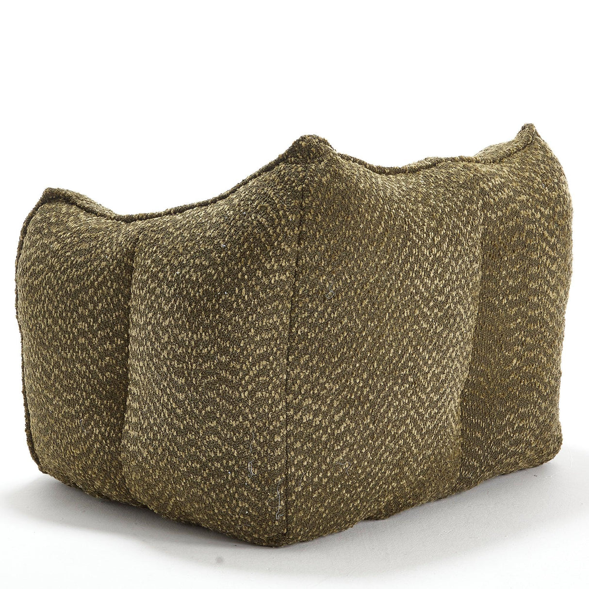 Chenille Bean Bag Chair With Resilient Foam - Omega Lifestyles