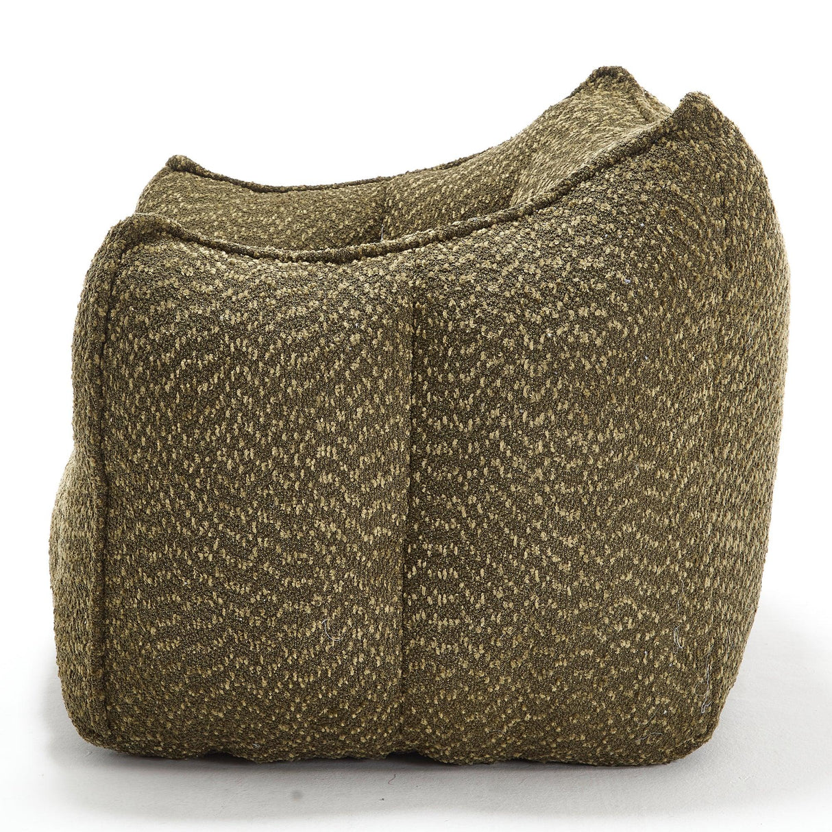 Chenille Bean Bag Chair With Resilient Foam - Omega Lifestyles