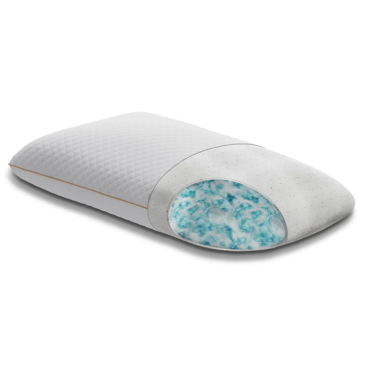 Copper-Infused Hybrid Memory Foam Cooling Pillow - Omega Lifestyles