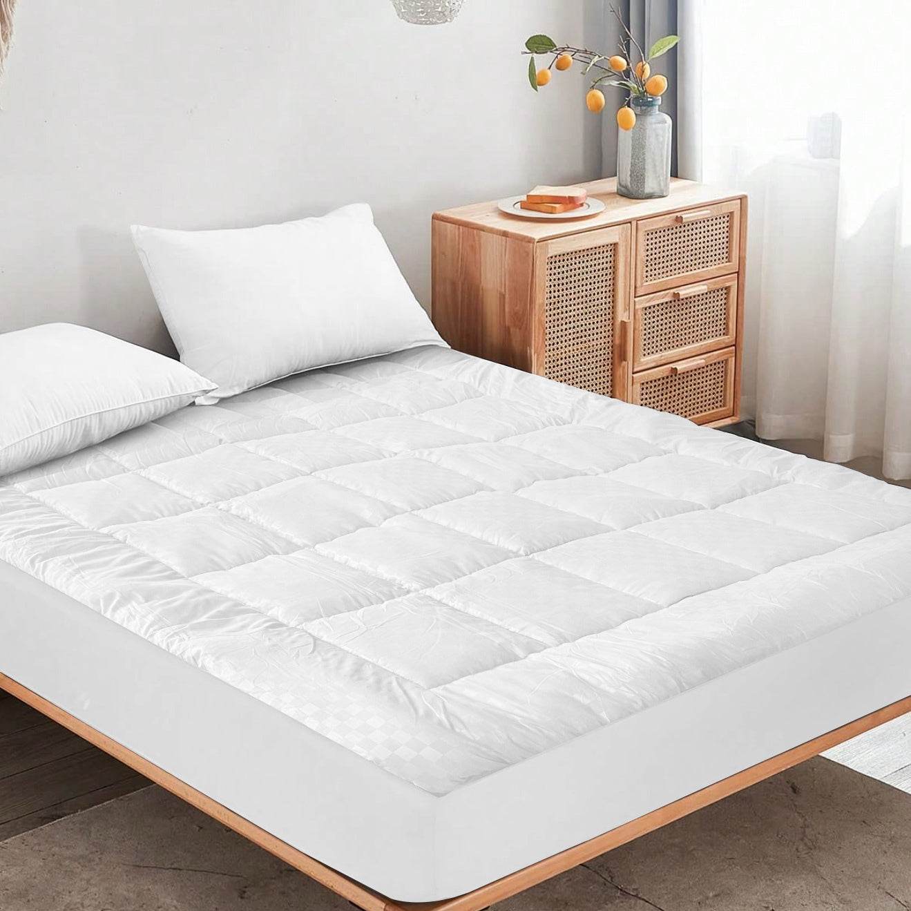 Ultra-Plush Full Size Embossed Cotton Mattress Bedspread - Sleep Galleria