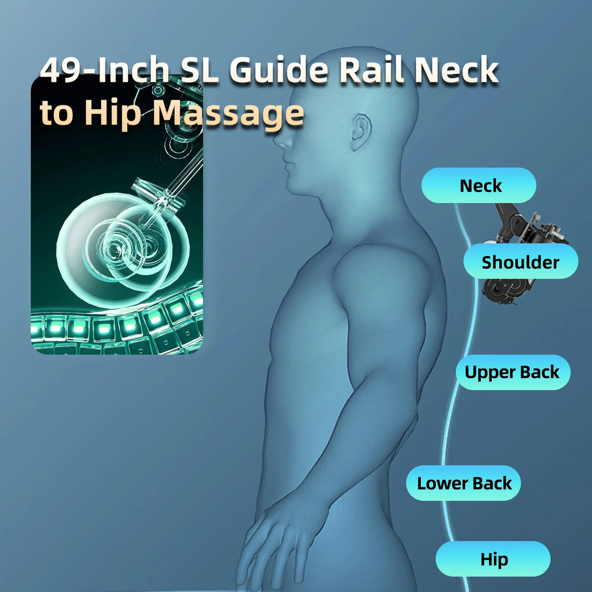 Zero Gravity SL-Track Full Body Airbag Massage Chair - Omega Lifestyles