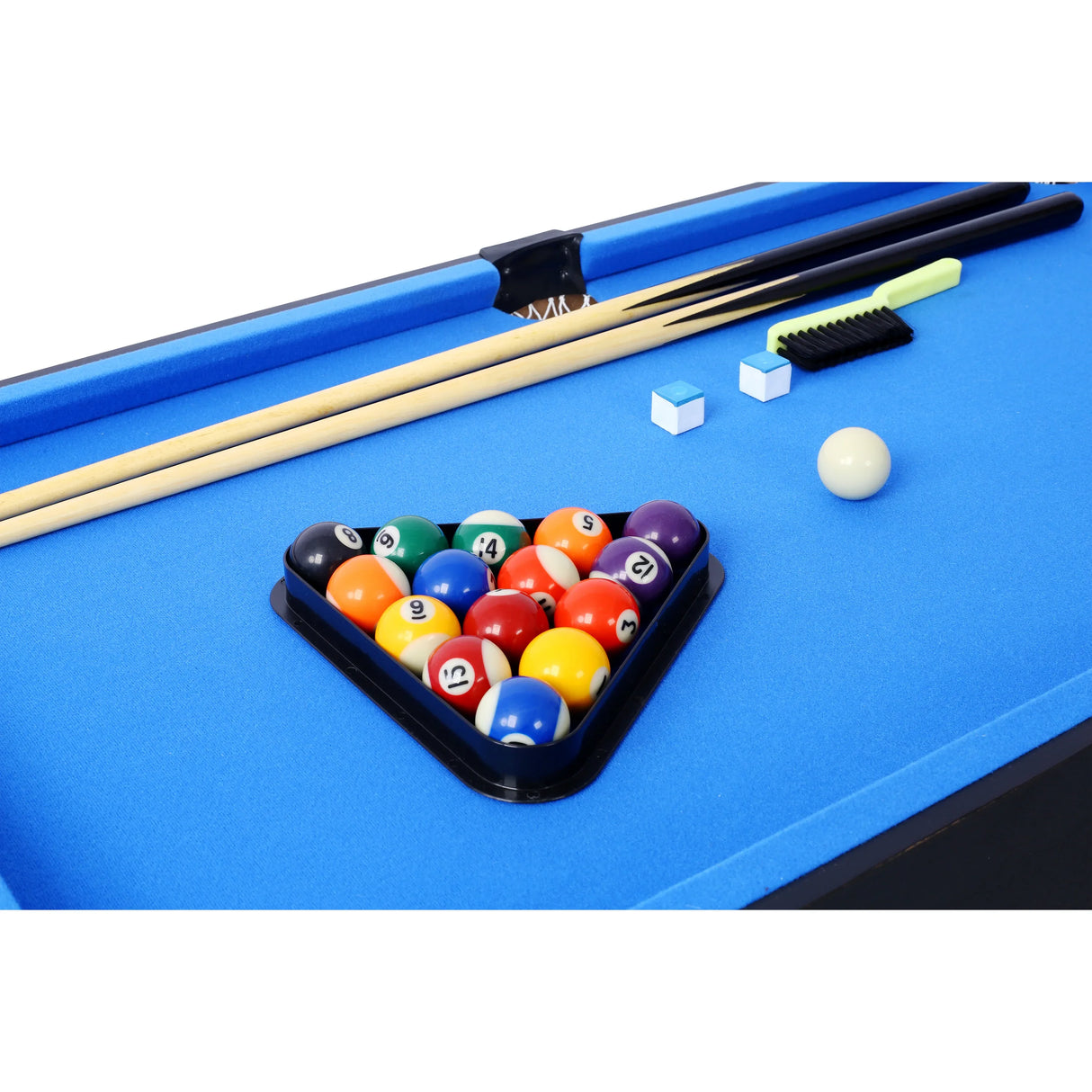 5-in-1 Multi-Game Table Billiards Foosball Ping Pong Basketball - Omega Lifestyles