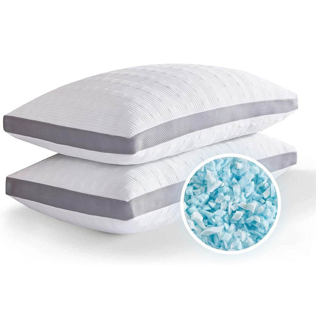 Cooling Memory Foam Cervical Pillow for Adults - Sleep Galleria