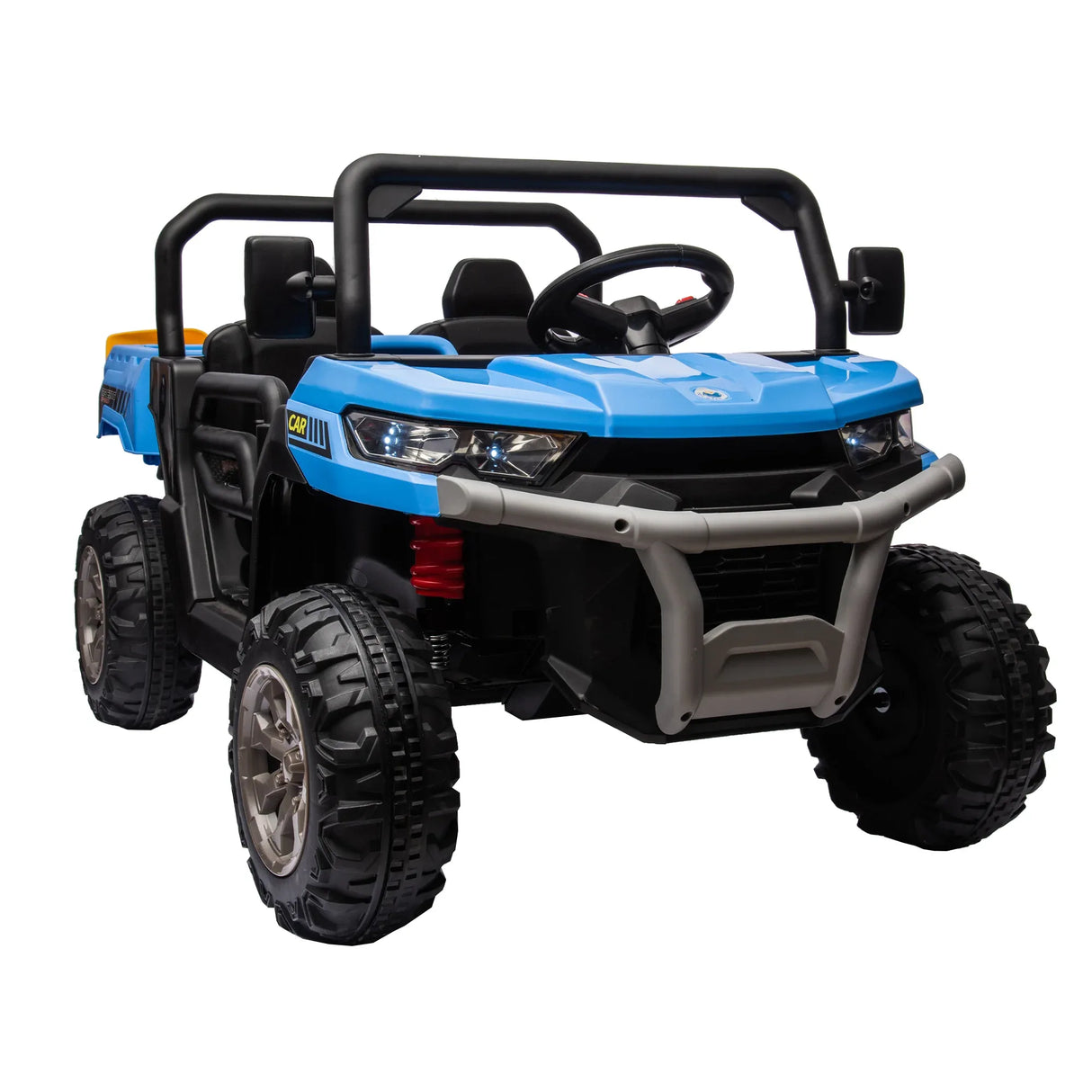 24V Two-Seater Electric Ride On Dump Truck Vehicle - Omega Lifestyles