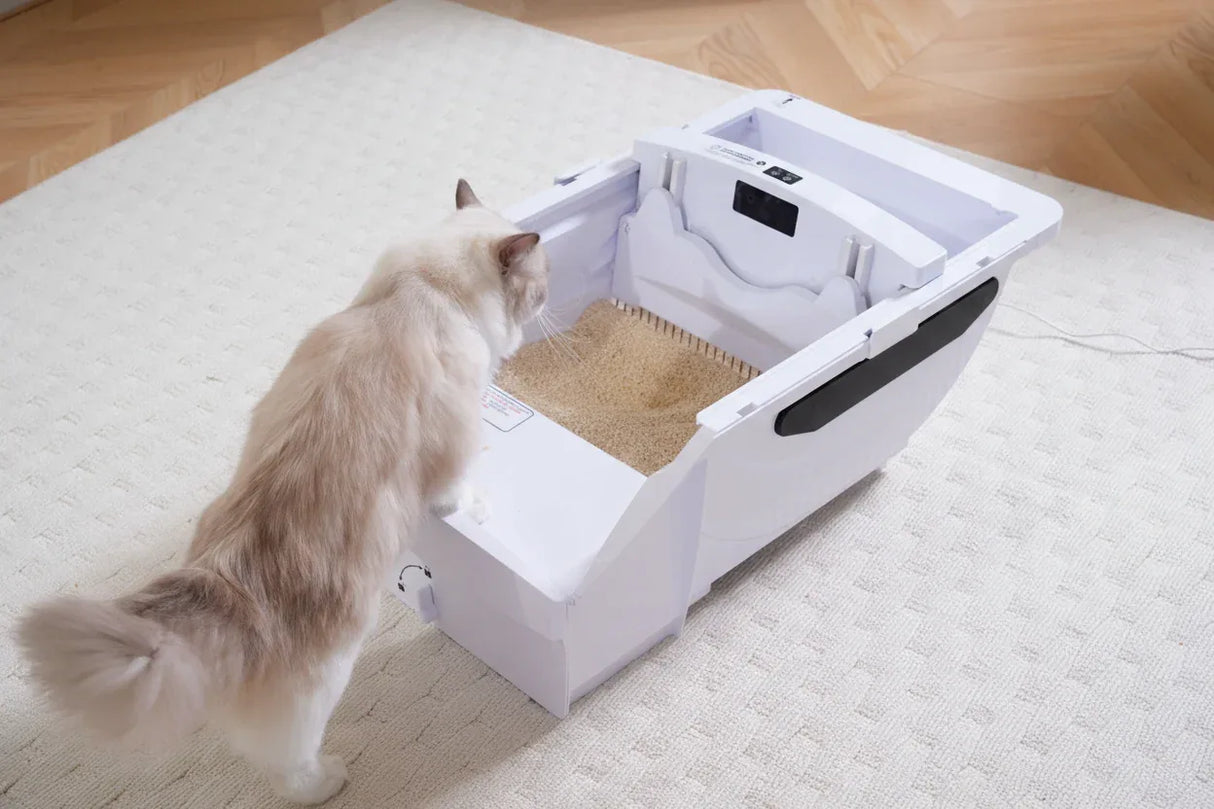 Smart Automatic Self-Cleaning Cat Litter Box - Omega Lifestyles
